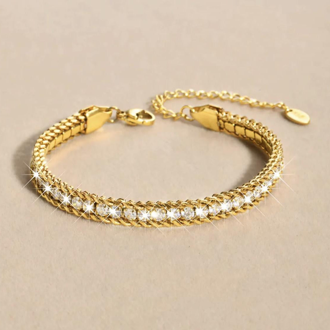 Xavia Luxe Chain Tennis Bracelet || DV416