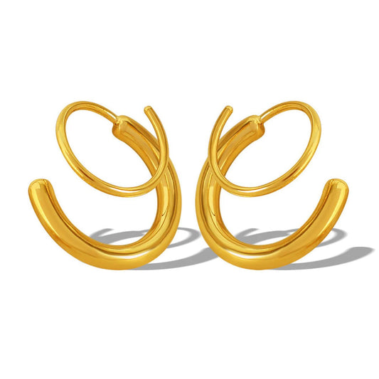 Twist Mini Hoops || DV201