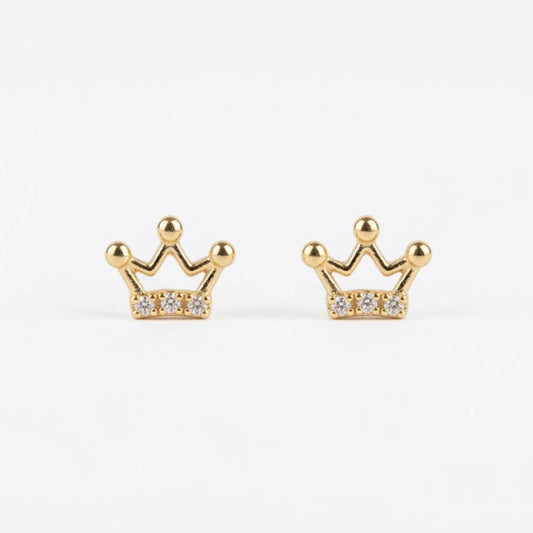 Mini Crown Spark Studs || DV440