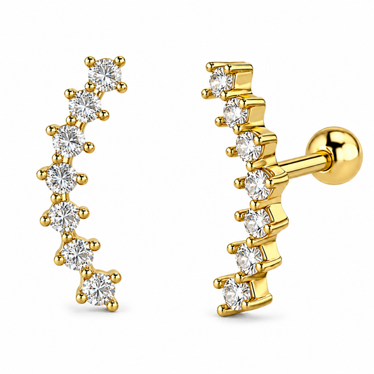 Divine Arc Studs || DV523