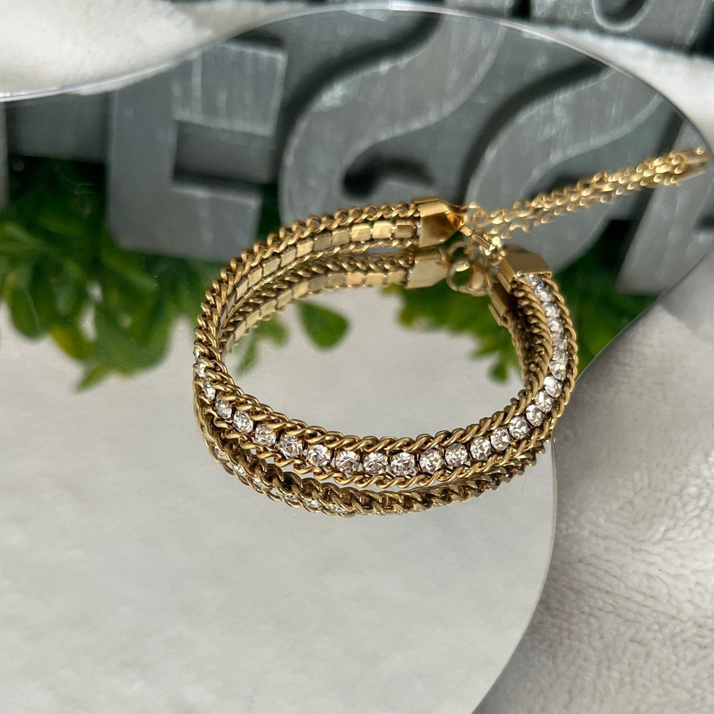 Xavia Luxe Chain Tennis Bracelet || DV416