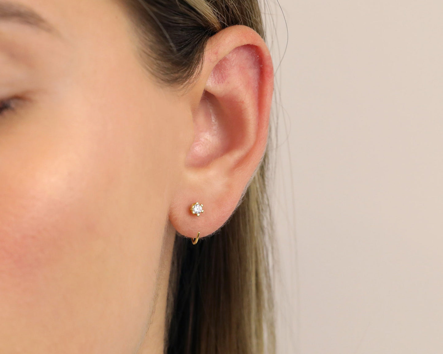 Luna Open Hoops (Pair) || DV185