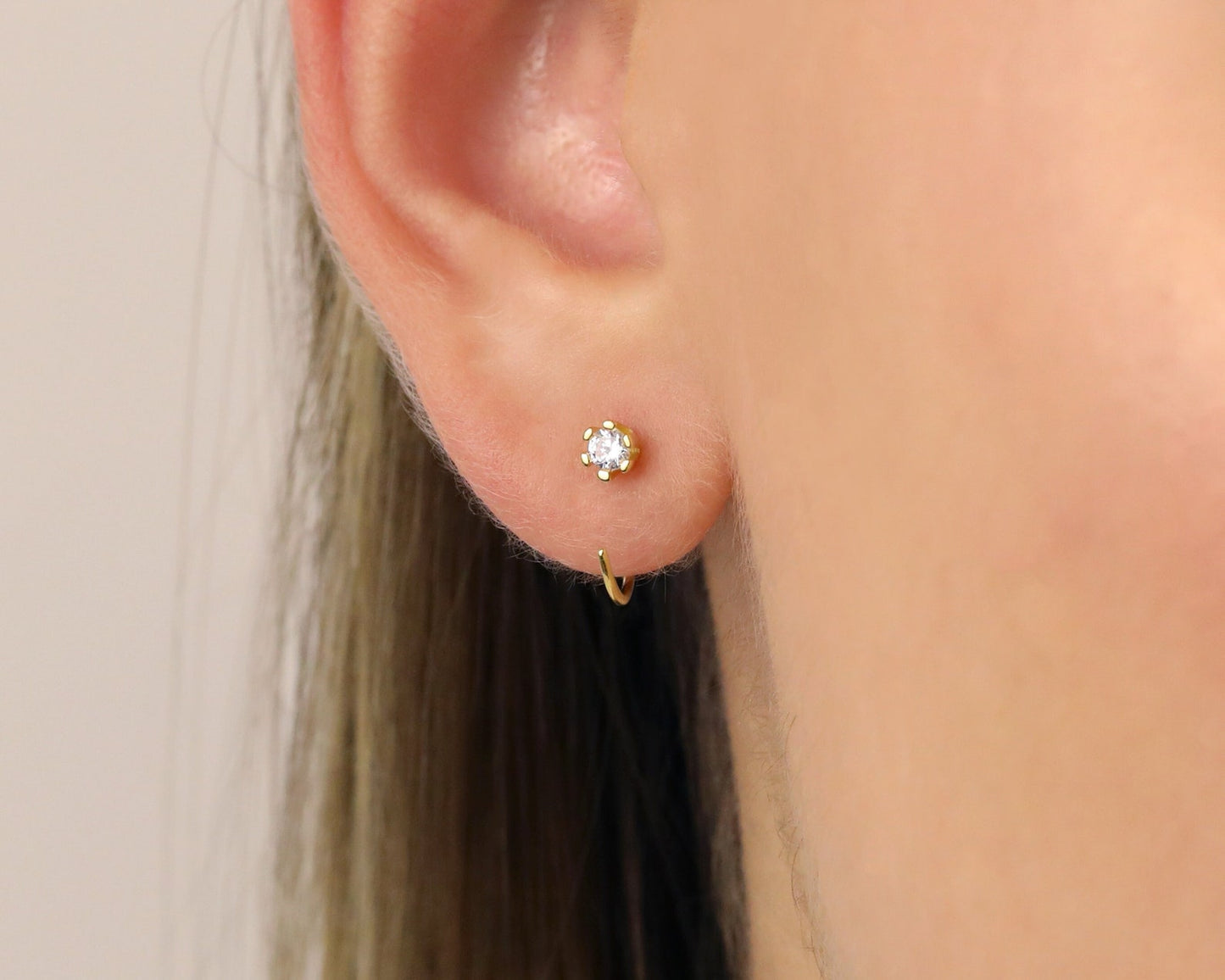 Luna Open Hoops (Pair) || DV185