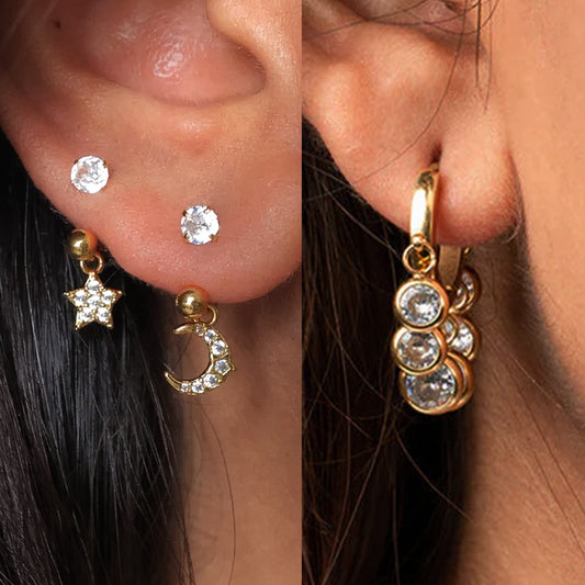 Liora & Luna  Drop Earrings Combo