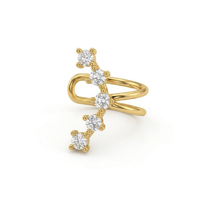 Vega Spark Ear Cuff -Single || DV402