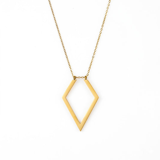 Halo Ring Holder Necklace || DV355